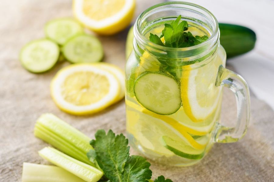 Eau détox, recette du Challenge 21