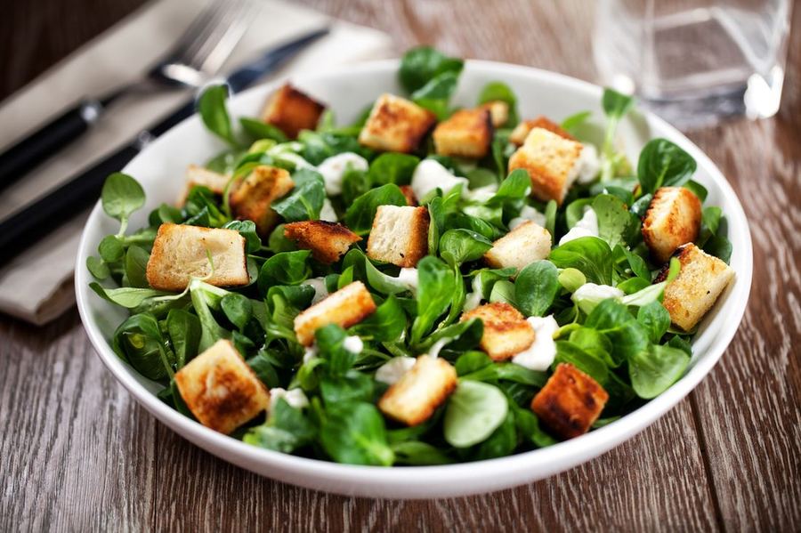 Salade Caesar, recette du Challenge 21