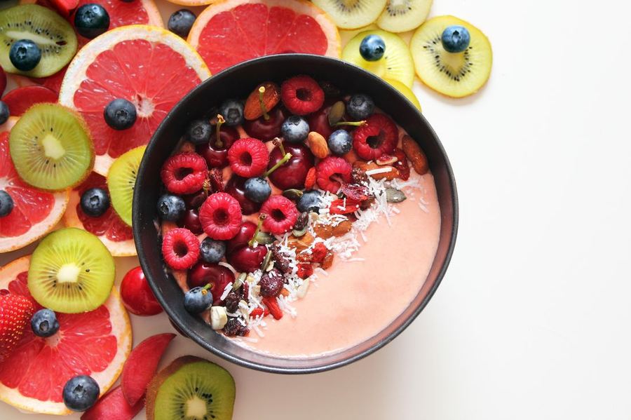 Superbowl aux fruits rouges, recette du Challenge 21