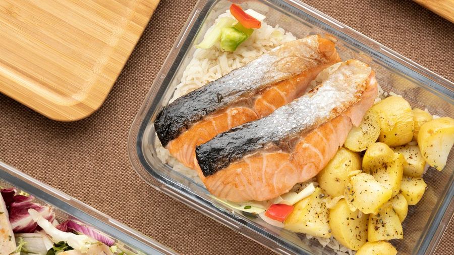 Assiette du rééquilibrage alimentaire