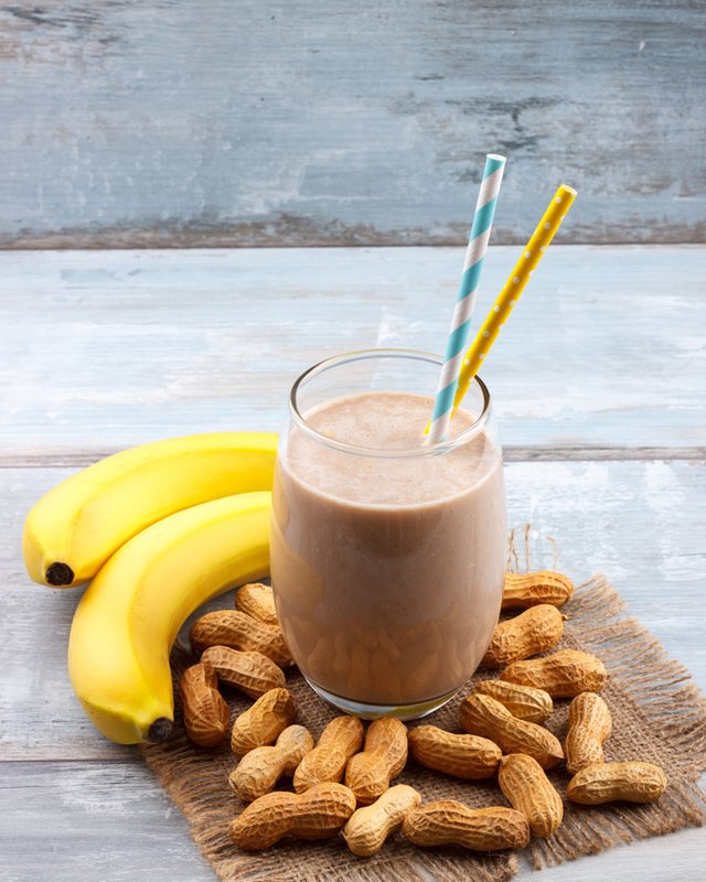 Jour 10 : Smoothie banane-cacahuète